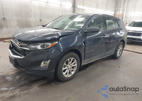 2018 Chevrolet Equinox Ls z USA, uszkodzony, nr VIN 3GNAXHEV2JL335744